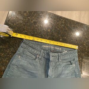 American Eagle Outfitters Green Straight Leg corduroy pants